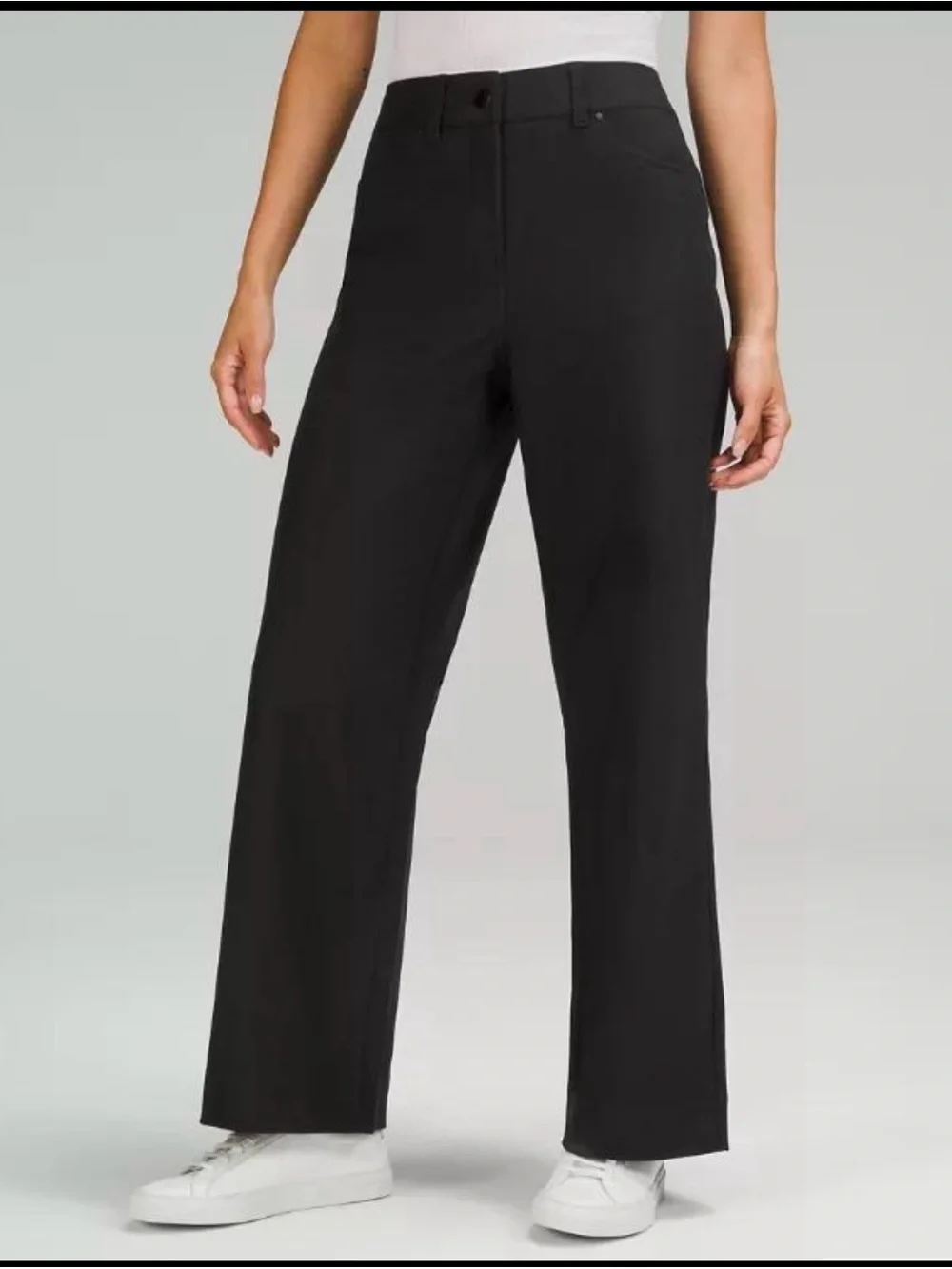 lululemon City Sleek 5 Pocket Wide-Leg Pant Black Size 29 NWT